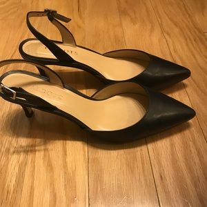 Talbots Heels with ankle strap